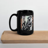 Blow Your Heart Out Black Glossy Mug - Beyond T-shirts